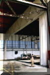 Vorhang mit EL Antrieb in Flugzeug-Hangar