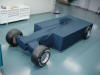 BMW Sauber F1 Verpackt fr Transport, Blachenhlle,