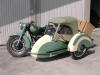 Seitenwagen, Verdeck, Polster, Oldtimer,