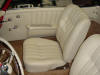 Leder, Ledersitze, Lederinterieur, Mercedes 190 SL