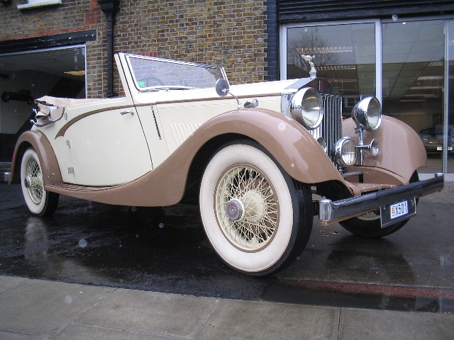 Rolls Royce, Twenty, 20 HP, 2 Door Drop Head by Ranalah, Chassis Nr. GYK 86, Jahrgang 1926